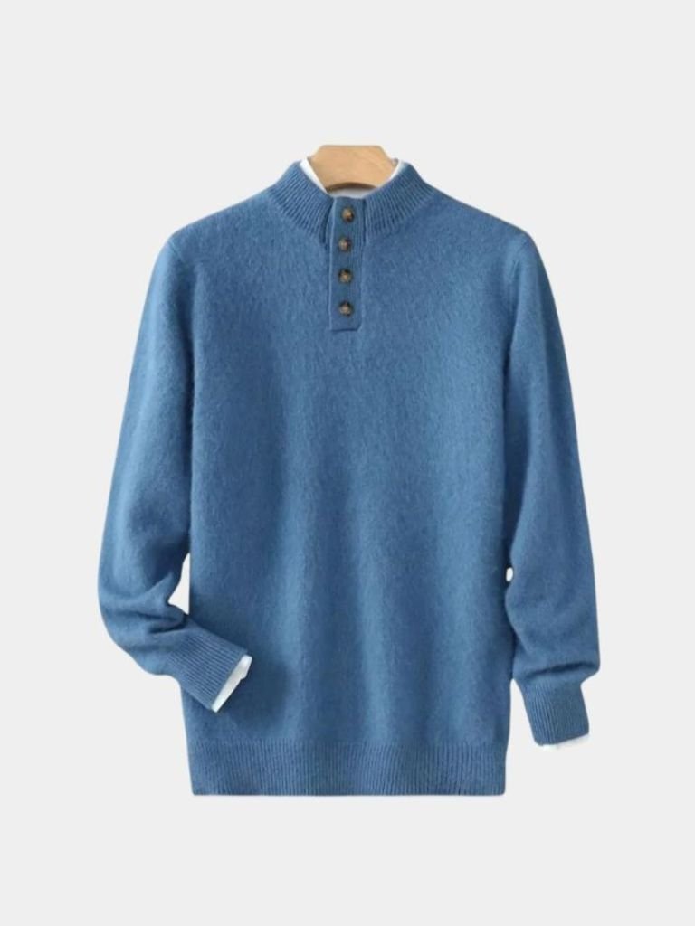 Men’s Cashmere Sweater – Timeless Luxe Pullover Soft Luxury Knit