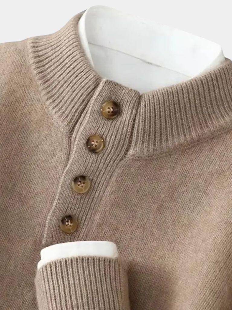 Men’s Cashmere Sweater – Timeless Luxe Pullover Soft Luxury Knit