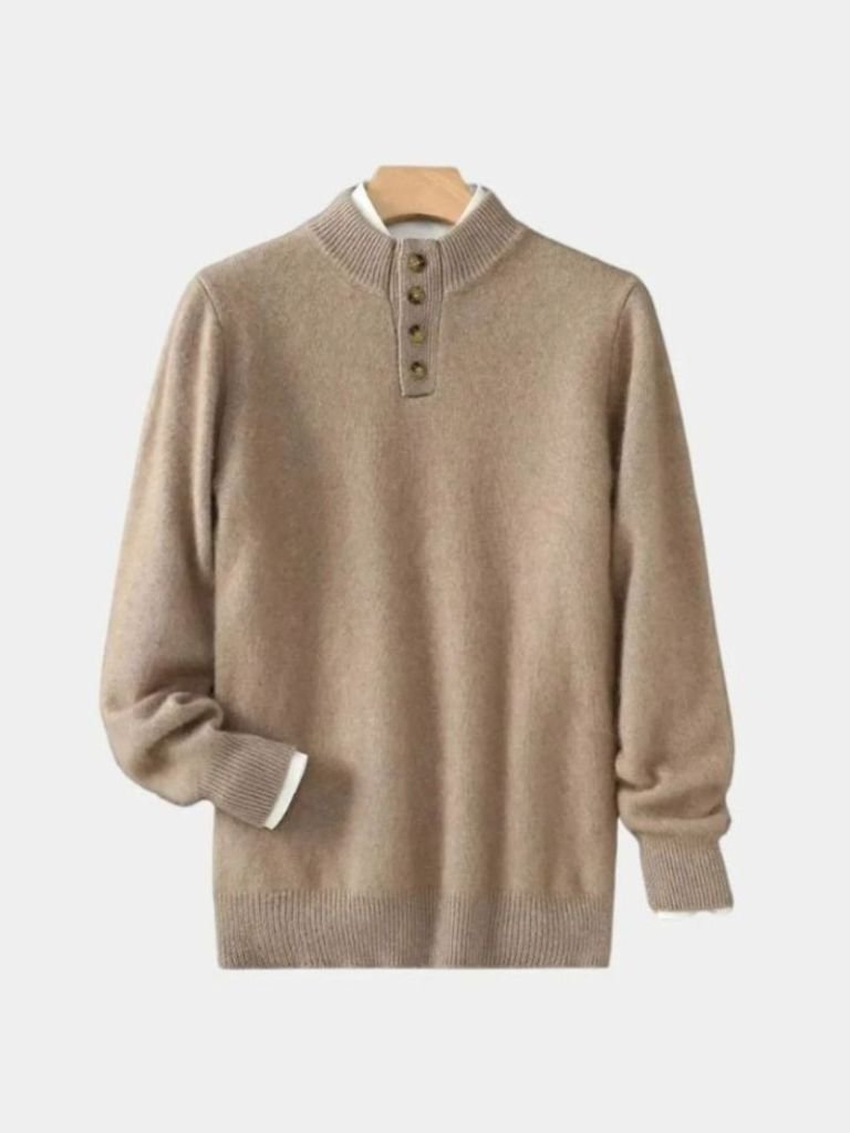 Men’s Cashmere Sweater – Timeless Luxe Pullover Soft Luxury Knit
