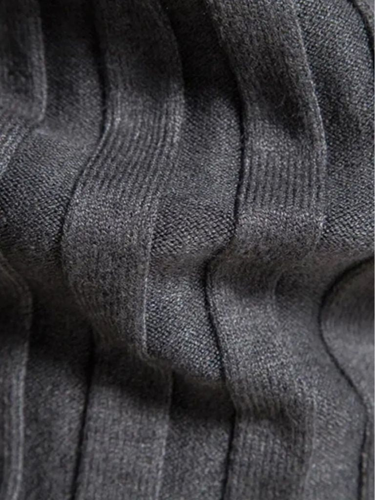 Men’s Knit Knit Sweater – Turtleneck Knitwear Pullover Casual Everyday Knitwear