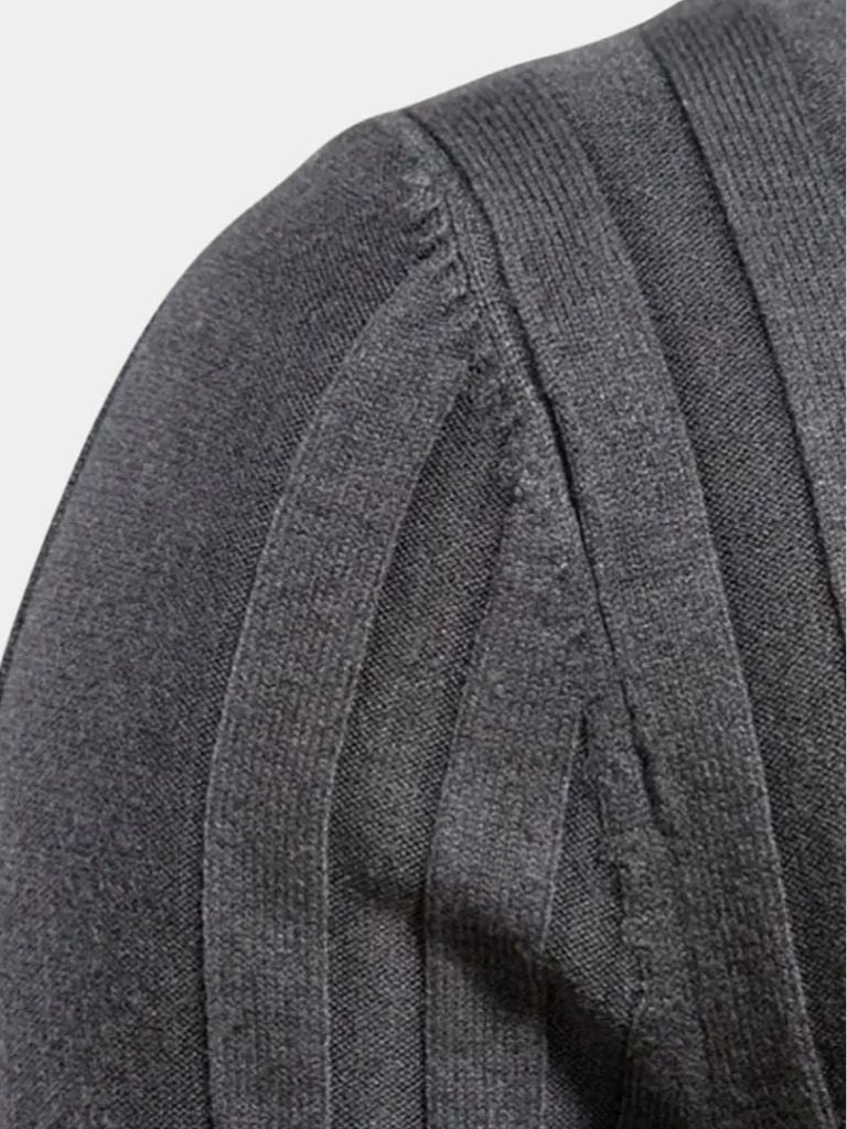 Men’s Knit Knit Sweater – Turtleneck Knitwear Pullover Casual Everyday Knitwear