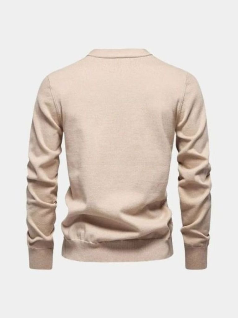 Men’s Knit Cardigan Sweater – Neck Knitwear Casual Everyday Knitwear
