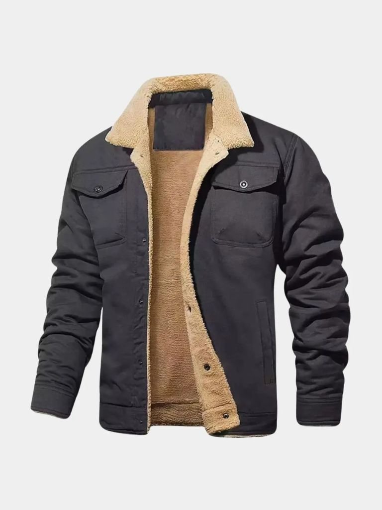 Men’s Bomber Jacket – Vintage Modern Streetwear Fit