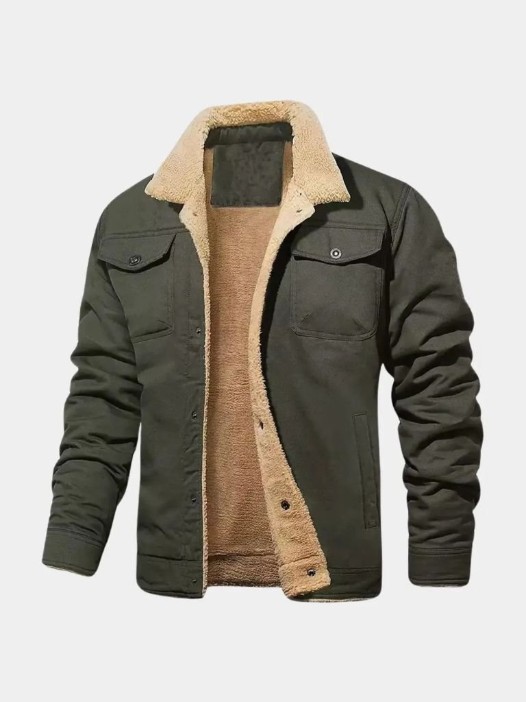 Men’s Bomber Jacket – Vintage Modern Streetwear Fit