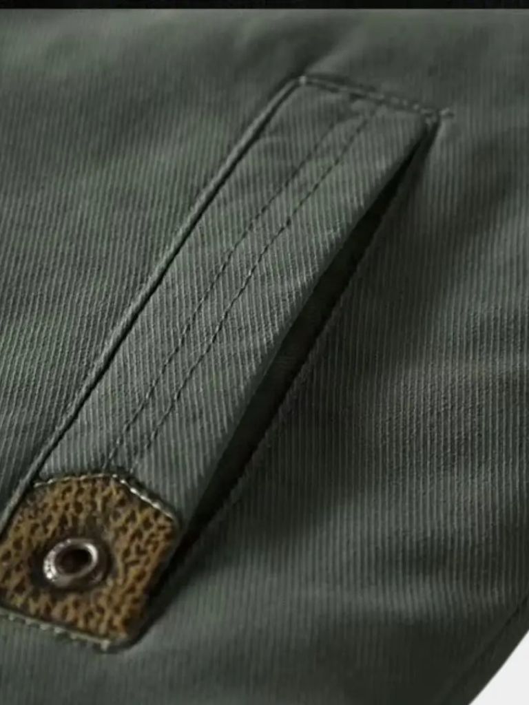 Men’s Aviator Jacket – Vintage Military Vintage Flight Style