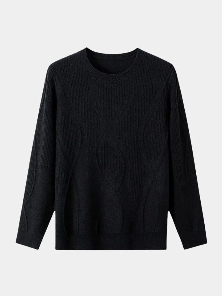 Men’s Knit Sweater – Wool Pullover Casual Everyday Knitwear