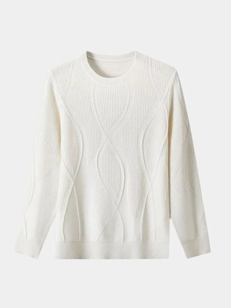 Men’s Knit Sweater – Wool Pullover Casual Everyday Knitwear