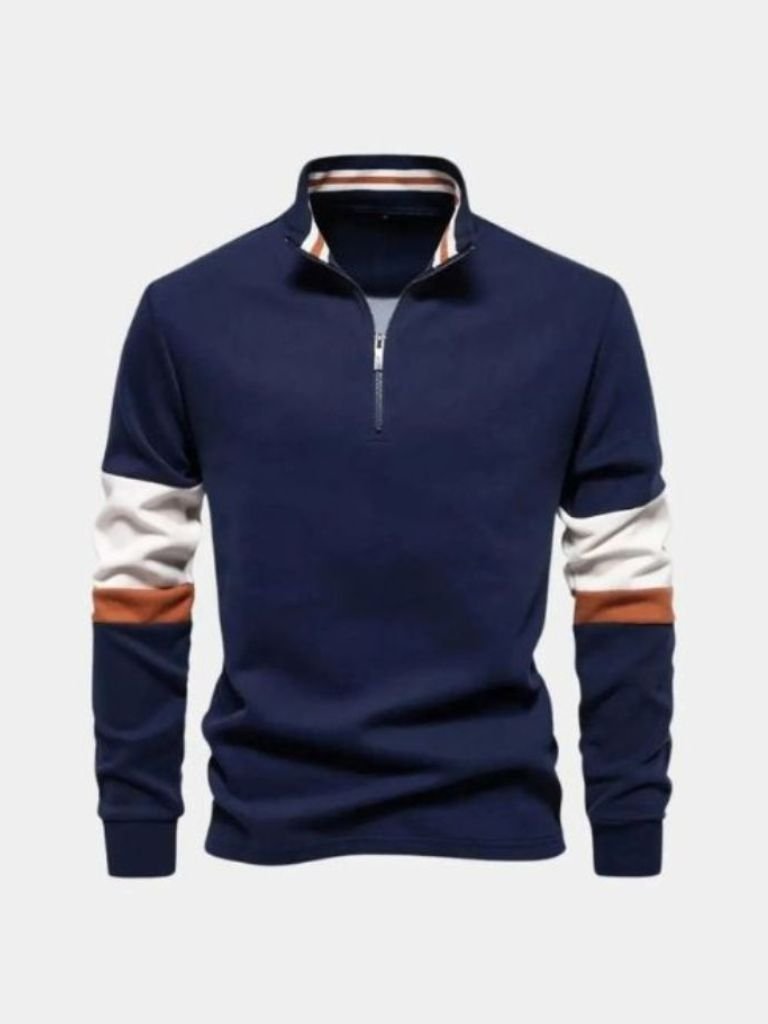 Men’s Knit Sweater – Zip Sweatshirt Pullover Casual Everyday Knitwear