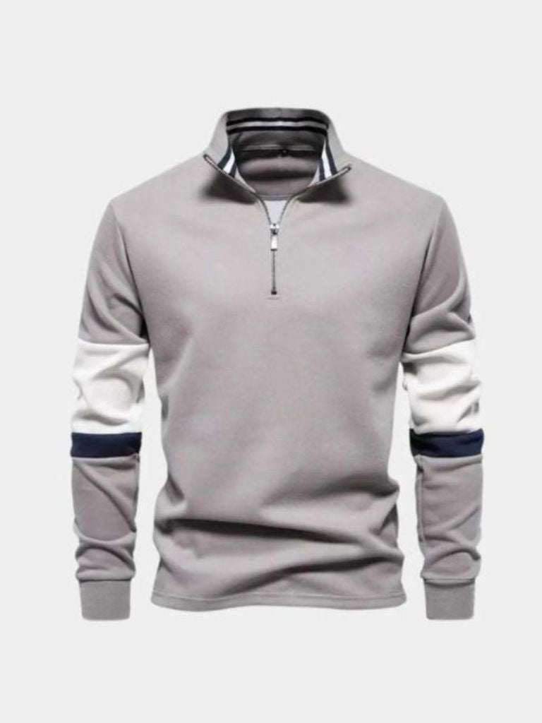Men’s Knit Sweater – Zip Sweatshirt Pullover Casual Everyday Knitwear